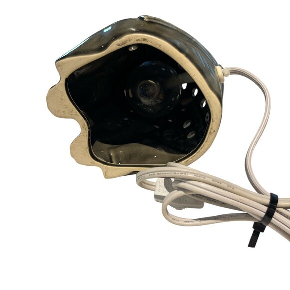 BETTER HOMES & GARDENS Ceramic Elephant Lamp 6" High Grey ***READ - Picture 4 of 8